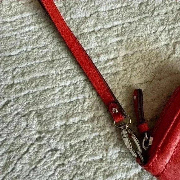 None west burnt orange zip around wallet - Picture 2 of 8